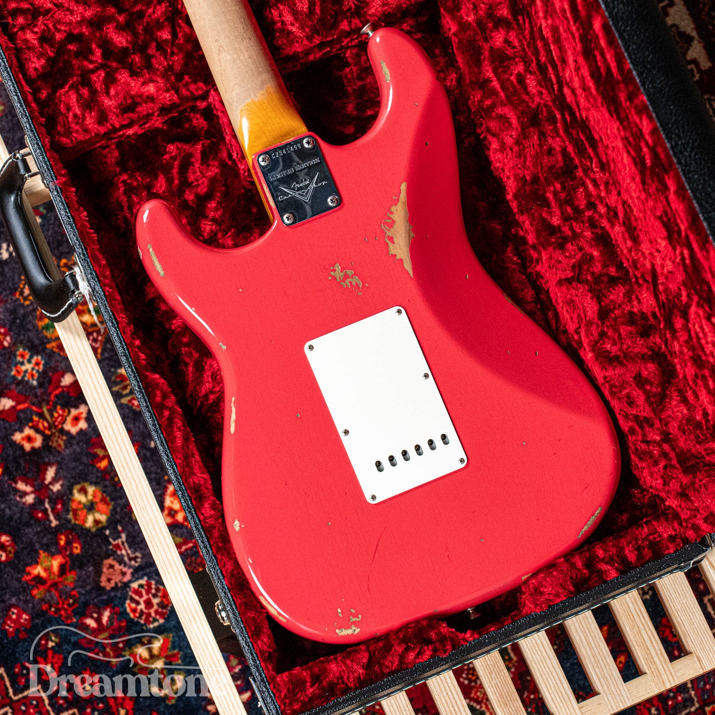 Fender Custom Shop NAMM '64 Stratocaster Faded Fiesta Red 2019 + $1,500