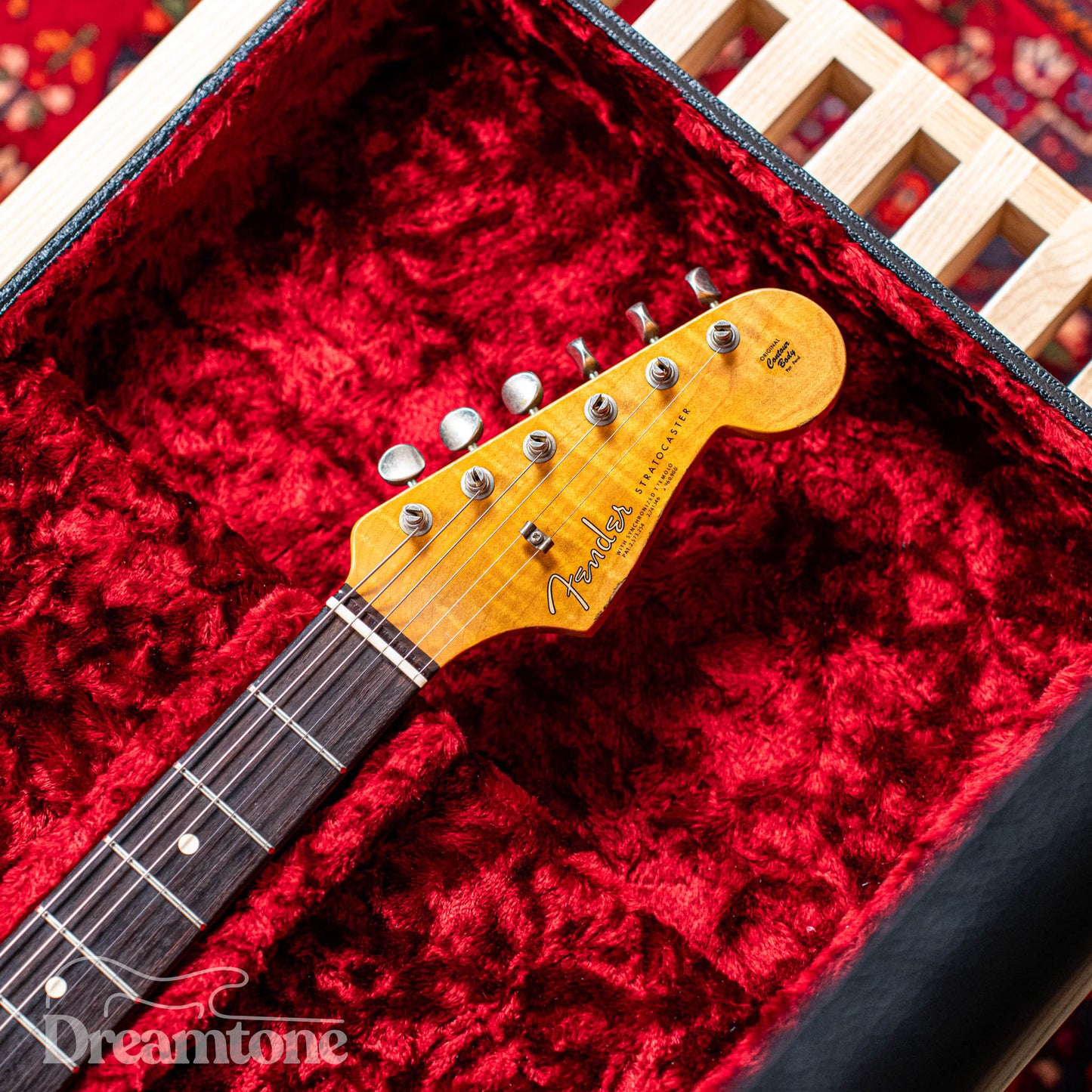 Fender Custom Shop NAMM '64 Stratocaster Faded Fiesta Red 2019 + $1,500