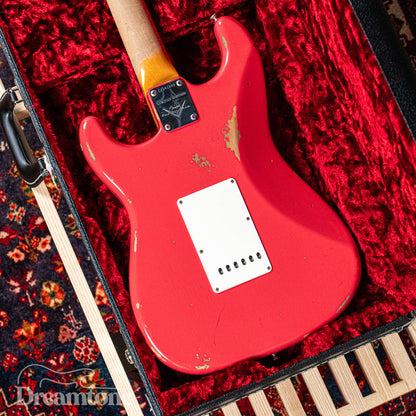 Fender Custom Shop NAMM '64 Stratocaster Faded Fiesta Red 2019 + $1,500