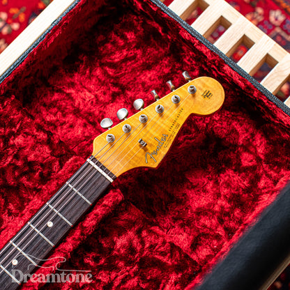 Fender Custom Shop NAMM '64 Stratocaster Faded Fiesta Red 2019 + $1,500