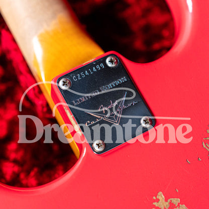 Fender Custom Shop NAMM '64 Stratocaster Faded Fiesta Red 2019 + $1,500