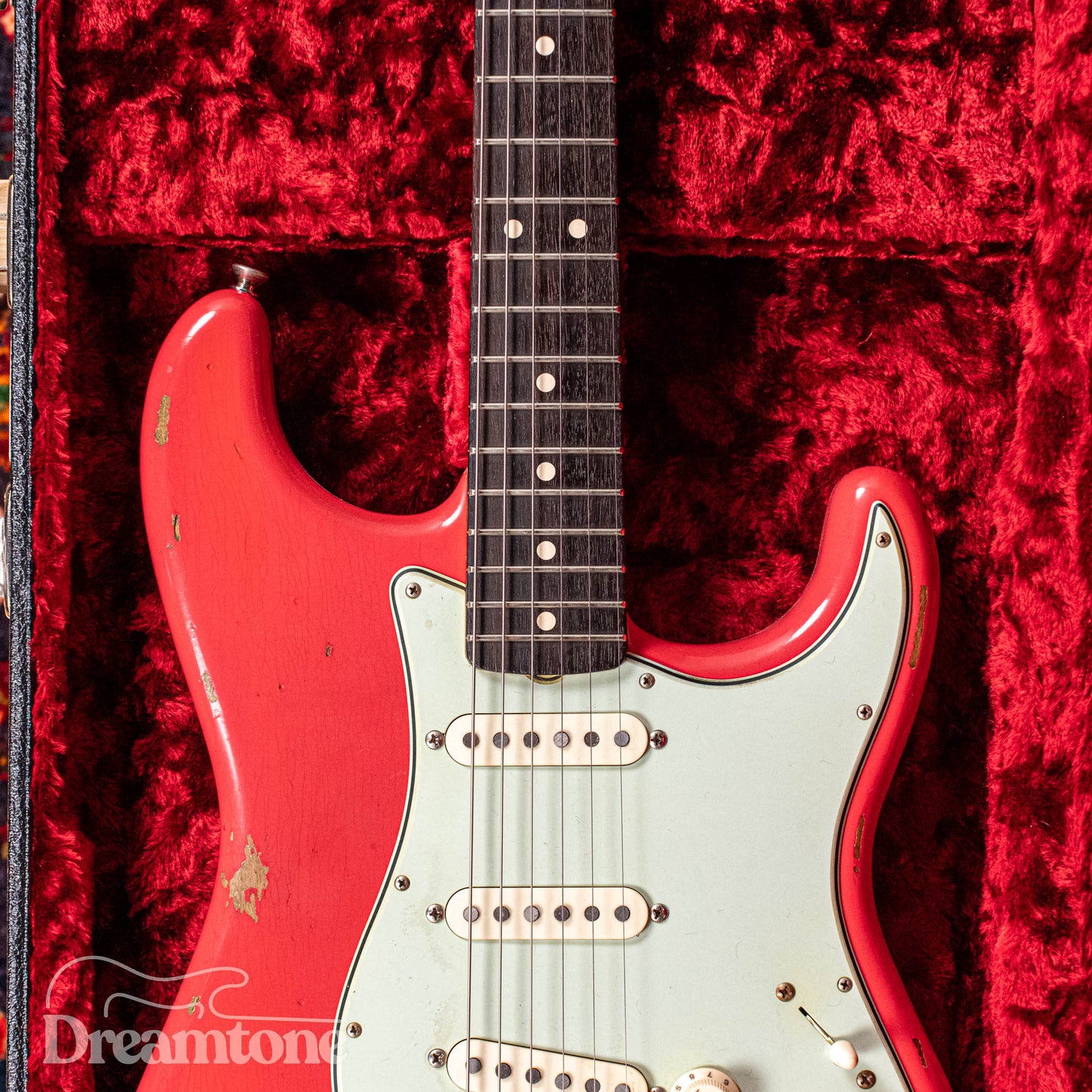Fender Custom Shop NAMM '64 Stratocaster Faded Fiesta Red 2019 + $1,500