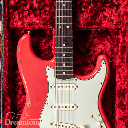 Fender Custom Shop NAMM '64 Stratocaster Faded Fiesta Red 2019 + $1,500